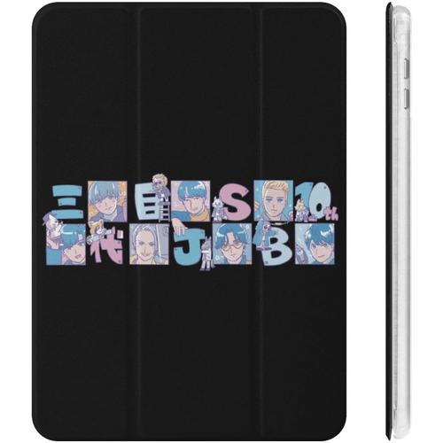 Étui Jsb Pu Pour Ipad 3e Génération 2020, Résistant Aux Chocs, Veille/Réveil Automatique, Ipad 10.2in, Réglage De L'angle, Jolie Coque De Protection Transparente Avec Personnage