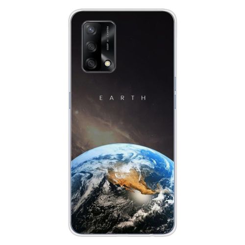 Coque En Silicone - Compatible Oppo A74 4g - Design Earth