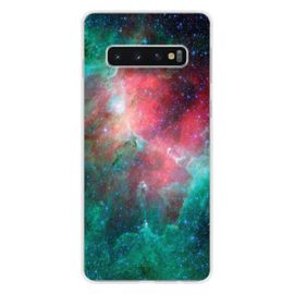 Coque En Silicone - Compatible Samsung Galaxy S10 5g - Design Nebuleuse