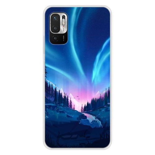 Coque En Silicone - Compatible Xiaomi Redmi Note 10, Xiaomi Redmi Note 10s - Design Tombee De Nuit
