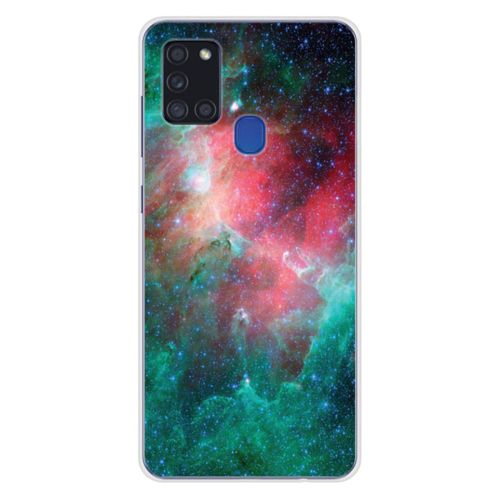 Coque En Silicone - Compatible Samsung Galaxy A21s - Design Nebuleuse