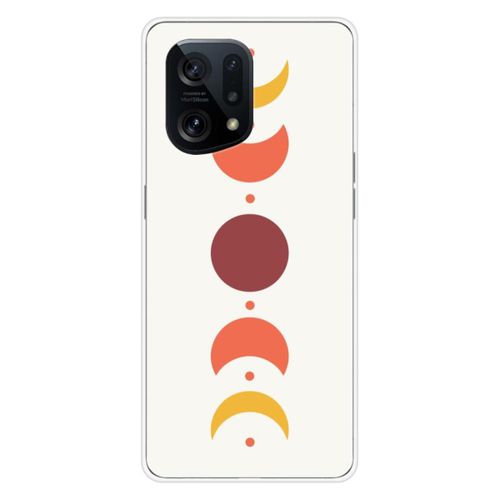 Coque En Silicone - Compatible Oppo Find X5 - Design Eclipse