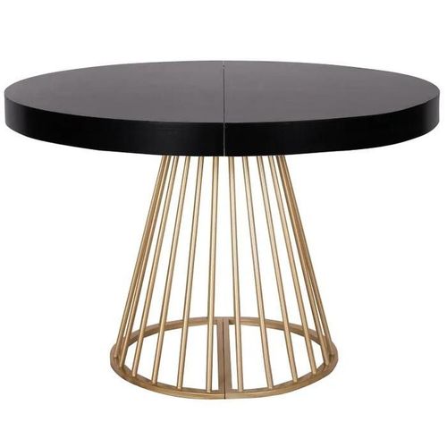 Table De Repas Extensible Resoa 110-260cm Noir