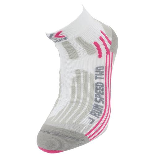 Chaussettes De Running X-Socks Speed 2 Blc/Fus W Running Blanc