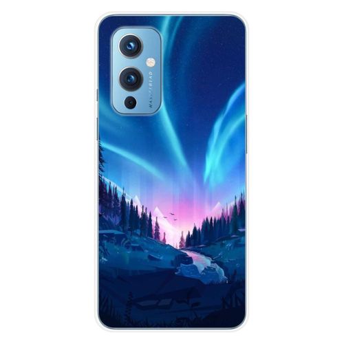 Coque En Silicone - Compatible Oneplus 9 - Design Tombee De Nuit