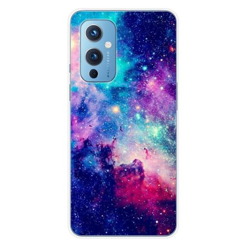 Coque En Silicone - Compatible Oneplus 9 - Design Galaxie Bleue