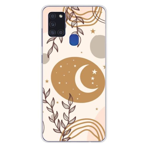 Coque En Silicone - Compatible Samsung Galaxy A21s - Design Lunaison