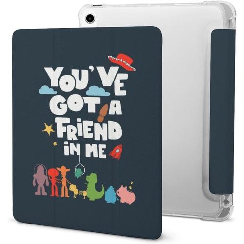 Toy Story Étui Pour Ipad Air 4, Fin, Léger, Résistant Aux Rayures, Mise En Veille/Réveil Automatique, Étui Pour Tablette, Résistant Aux Chocs, Porte-Stylos, Transparent (10,9 Pouces)