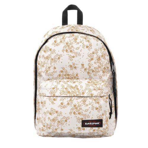 Sac à dos collège Eastpak Out of office glitbloom white Blanc