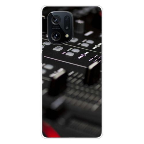 Coque En Silicone - Compatible Oppo Find X5 - Design Dj Mixer