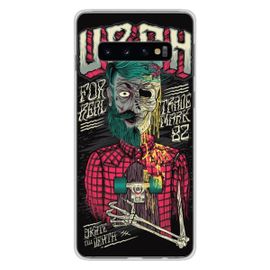 Coque En Silicone - Compatible Samsung Galaxy S10 - Design Skull Urgh