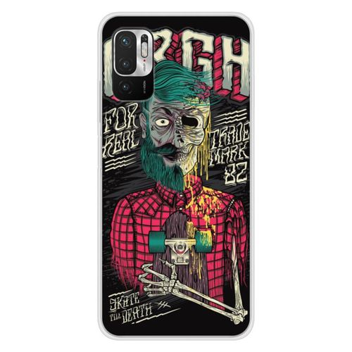 Coque En Silicone - Compatible Xiaomi Redmi Note 10, Xiaomi Redmi Note 10s - Design Skull Urgh