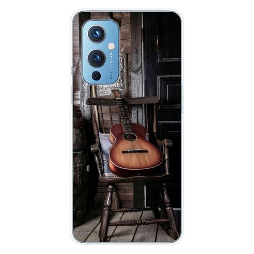 Coque En Silicone - Compatible Oneplus 9 - Design Guitare