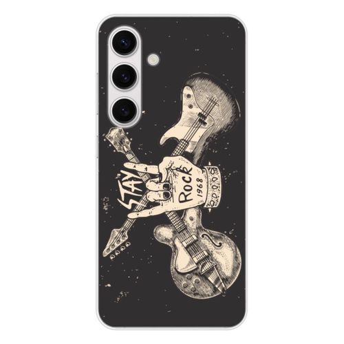Coque En Silicone - Compatible Samsung Galaxy S24, Samsung Galaxy S25 - Design Stay Rock