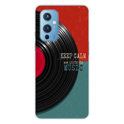 Coque En Silicone - Compatible Oneplus 9 - Design Keep Calm