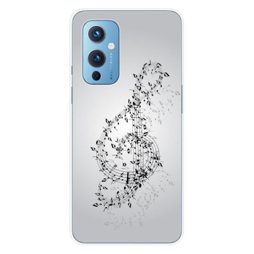 Coque En Silicone - Compatible Oneplus 9 - Design Valse Des Notes