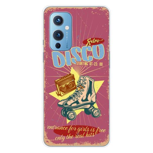 Coque En Silicone - Compatible Oneplus 9 - Design Retro Disco
