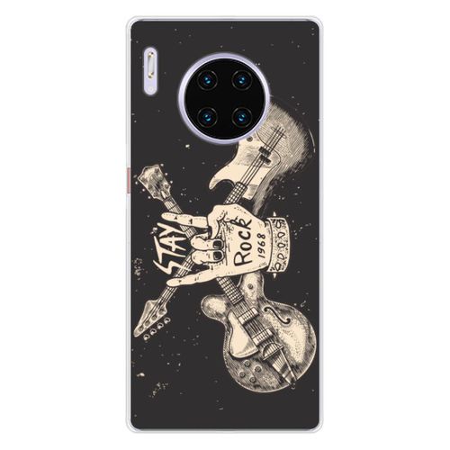 Coque En Silicone - Compatible Huawei Mate 30 Pro - Design Stay Rock