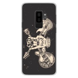Coque En Silicone - Compatible Samsung Galaxy S9 Plus - Design Stay Rock