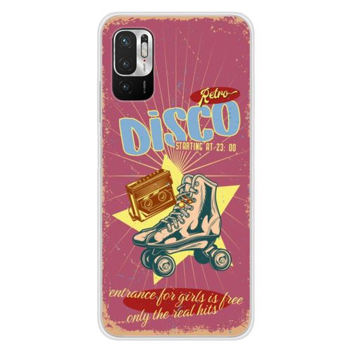 Coque En Silicone - Compatible Xiaomi Redmi Note 10, Xiaomi Redmi Note 10s - Design Retro Disco