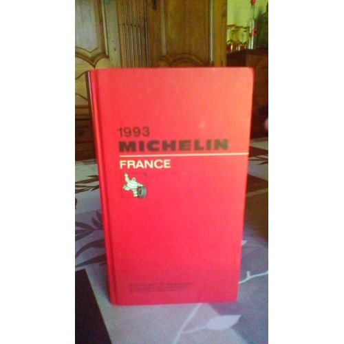 Guide Michelin Année 1993