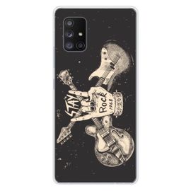 Coque En Silicone - Compatible Samsung Galaxy A71 5g - Design Stay Rock