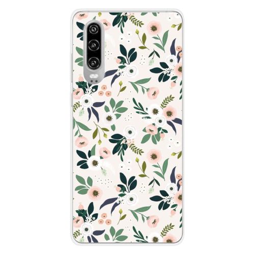 Coque En Silicone - Compatible Huawei P30 - Design Flowers