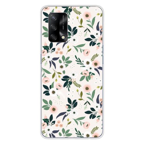 Coque En Silicone - Compatible Oppo A74 4g - Design Flowers