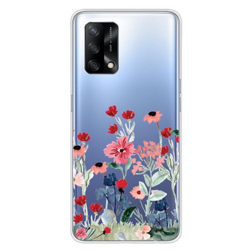 Coque En Silicone - Compatible Oppo A74 4g - Design Printemps En Fleurs