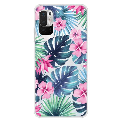 Coque En Silicone - Compatible Xiaomi Redmi Note 10, Xiaomi Redmi Note 10s - Design Tropical Aquarelle