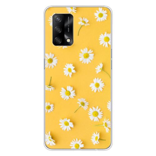 Coque En Silicone - Compatible Oppo A74 4g - Design Marguerittes