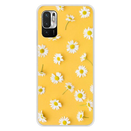 Coque En Silicone - Compatible Xiaomi Redmi Note 10, Xiaomi Redmi Note 10s - Design Marguerittes