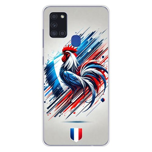 Coque En Silicone - Compatible Samsung Galaxy A21s - Design Coq Francais