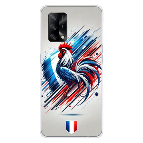 Coque En Silicone - Compatible Oppo A74 4g - Design Coq Francais