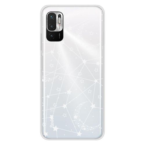 Coque En Silicone - Compatible Xiaomi Redmi Note 10, Xiaomi Redmi Note 10s - Design Lignes Etoilees