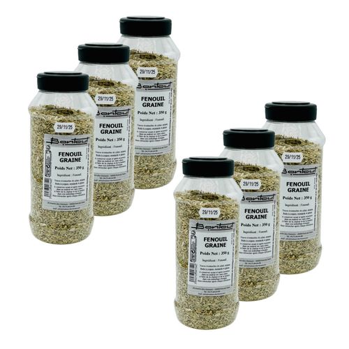 Lot 6x Fenouil En Graine - Pot 350g