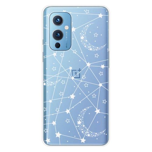 Coque En Silicone - Compatible Oneplus 9 - Design Lignes Etoilees