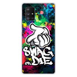 Coque En Silicone - Compatible Samsung Galaxy A71 5g - Design Swag Or Die