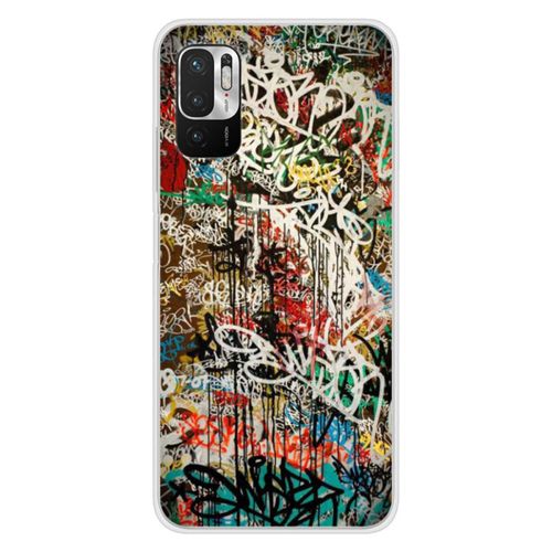 Coque En Silicone - Compatible Xiaomi Redmi Note 10, Xiaomi Redmi Note 10s - Design Graffiti 1