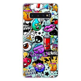 Coque En Silicone - Compatible Samsung Galaxy S10 5g - Design Graffiti 2