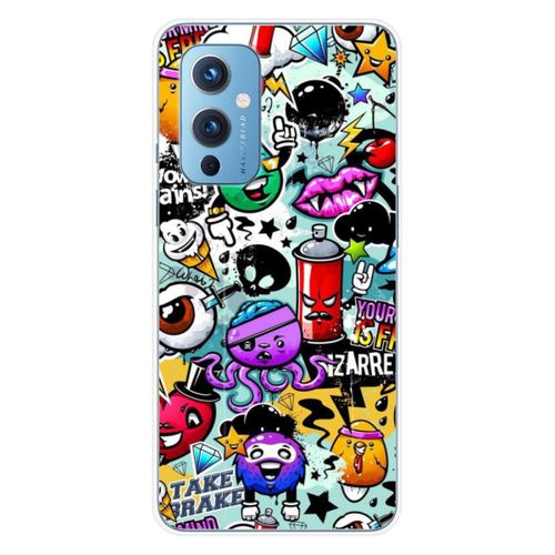 Coque En Silicone - Compatible Oneplus 9 - Design Graffiti 2
