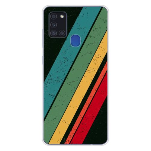 Coque En Silicone - Compatible Samsung Galaxy A21s - Design Grunge