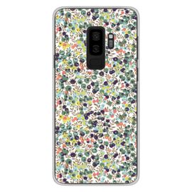 Coque En Silicone - Compatible Samsung Galaxy S9 Plus - Design Liberty Wiltshire Vert
