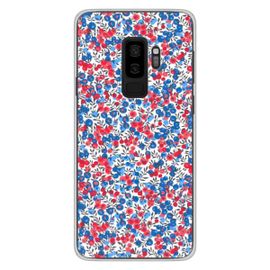 Coque En Silicone - Compatible Samsung Galaxy S9 Plus - Design Liberty Wiltshire Bleu