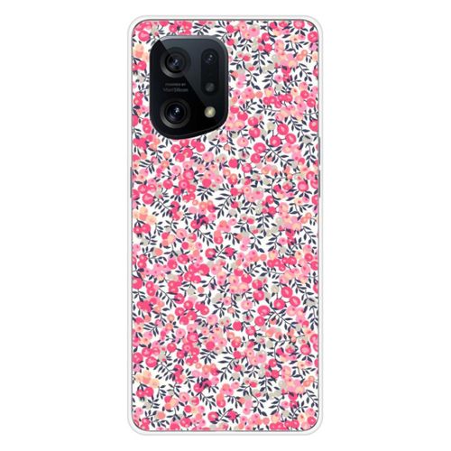 Coque En Silicone - Compatible Oppo Find X5 - Design Liberty Wiltshire Rose