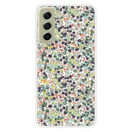 Coque En Silicone - Compatible Samsung Galaxy S21 Fe - Design Liberty Wiltshire Vert