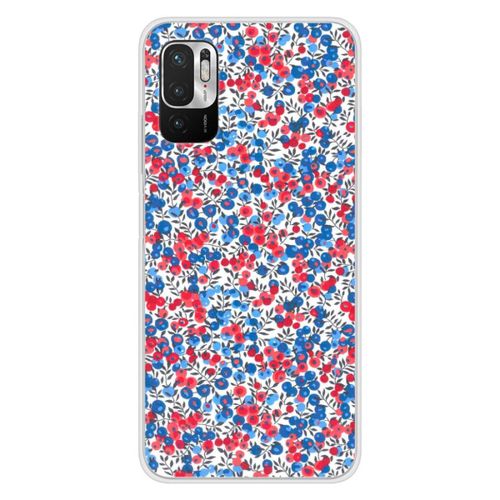 Coque En Silicone - Compatible Xiaomi Redmi Note 10, Xiaomi Redmi Note 10s - Design Liberty Wiltshire Bleu