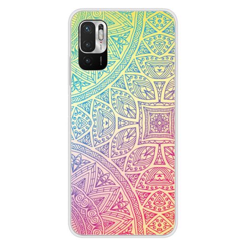 Coque En Silicone - Compatible Xiaomi Redmi Note 10, Xiaomi Redmi Note 10s - Design Mandala Pastel