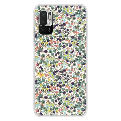Coque En Silicone - Compatible Xiaomi Redmi Note 10, Xiaomi Redmi Note 10s - Design Liberty Wiltshire Vert