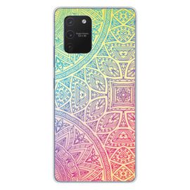 Coque En Silicone - Compatible Samsung Galaxy S10 Lite - Design Mandala Pastel